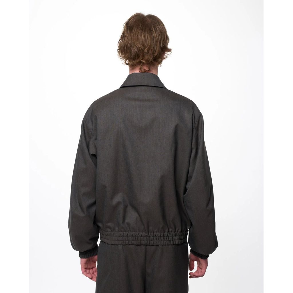marka 2/60 Wool Tropical Melange / Zip Blouson