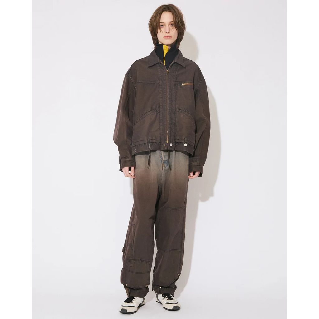 beautiful people double-end selvedge denim blouson gradation