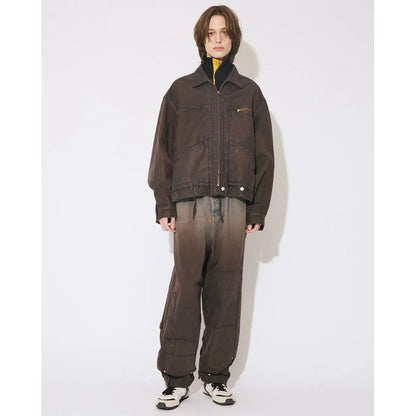 beautiful people double-end selvedge denim blouson gradation