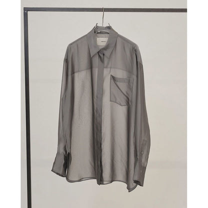 TODAYFUL Chambray Silky Shirts