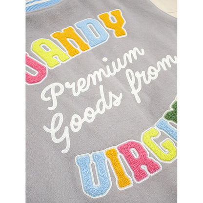 VANDY THE PINK VTECH GOODS VARSITY（GREY/MULTI）