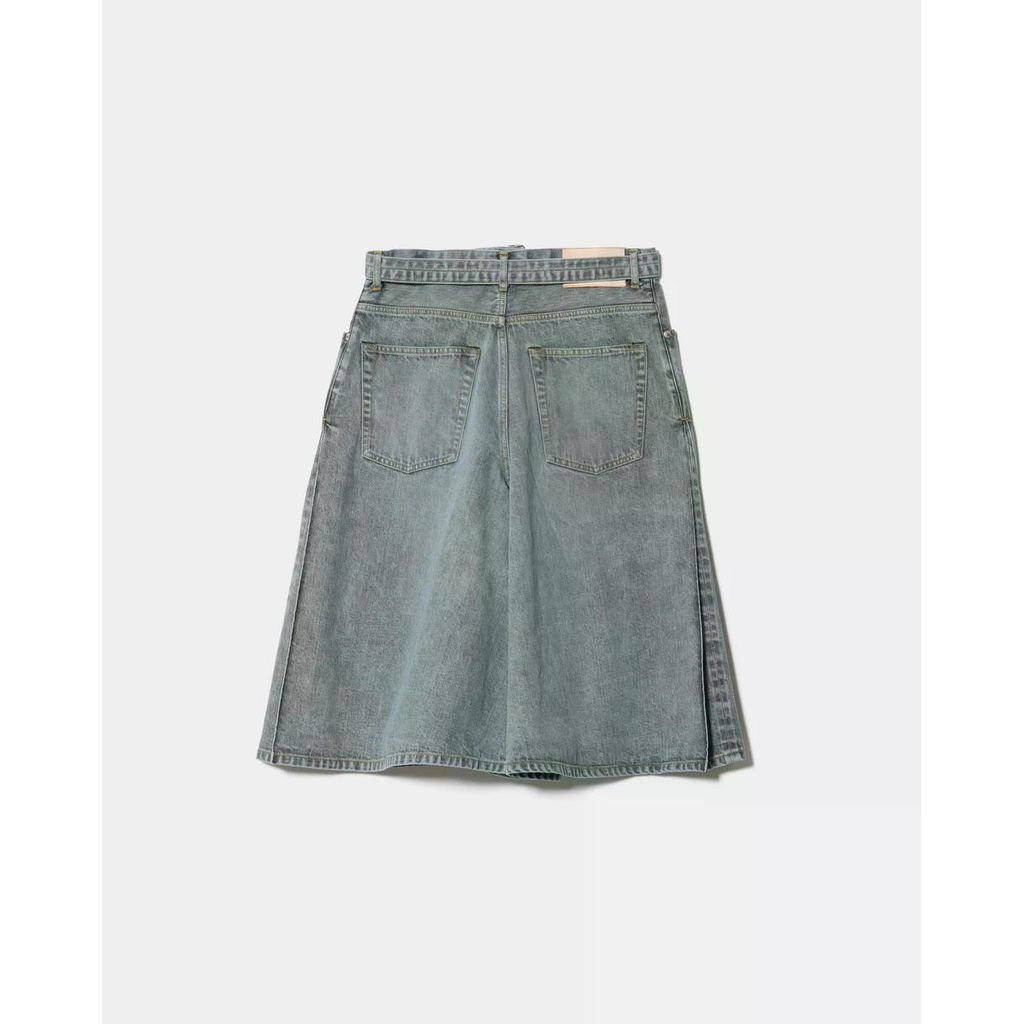 beautiful people selvedge denim o/d tuck skirt pants