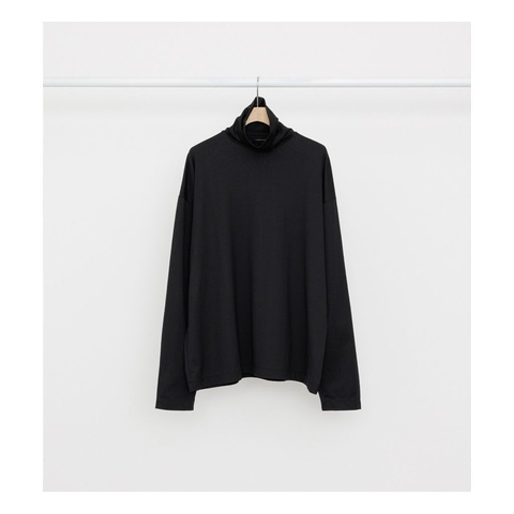 MARKAWARE ORGANIC GIZA 80/2 KNIT COMFORT FIT TEE TURTLE NECK