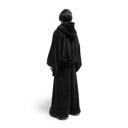 FUMITO GANRYU Kimono Boa Fleece Hoodie