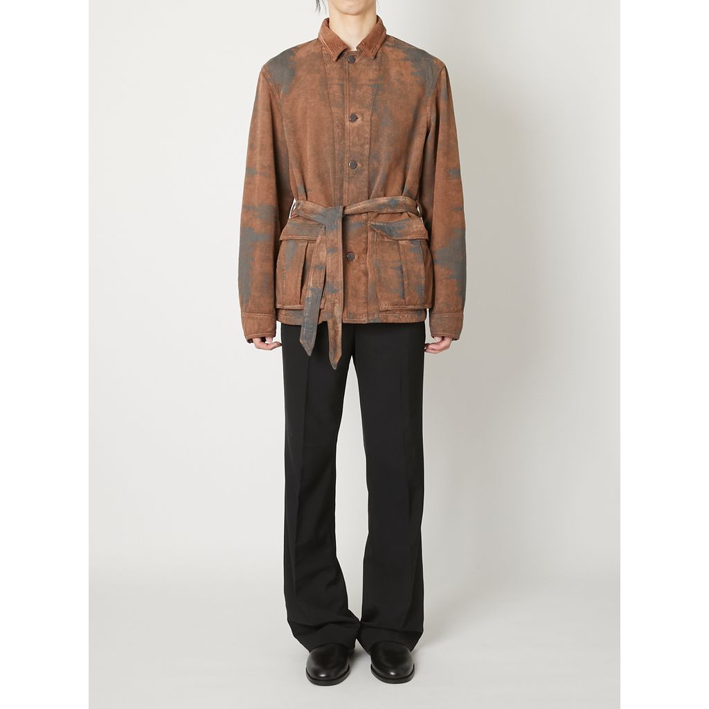 TAAKK MOLE JACQUARD DENIM BLOUSON