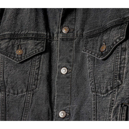 ANDFAMILYS DENIM TRACKER JACKET