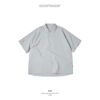 GOOPiMADE P/O - Extremely Light Polo Shirt