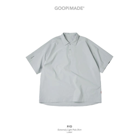 GOOPiMADE P/O - Extremely Light Polo Shirt