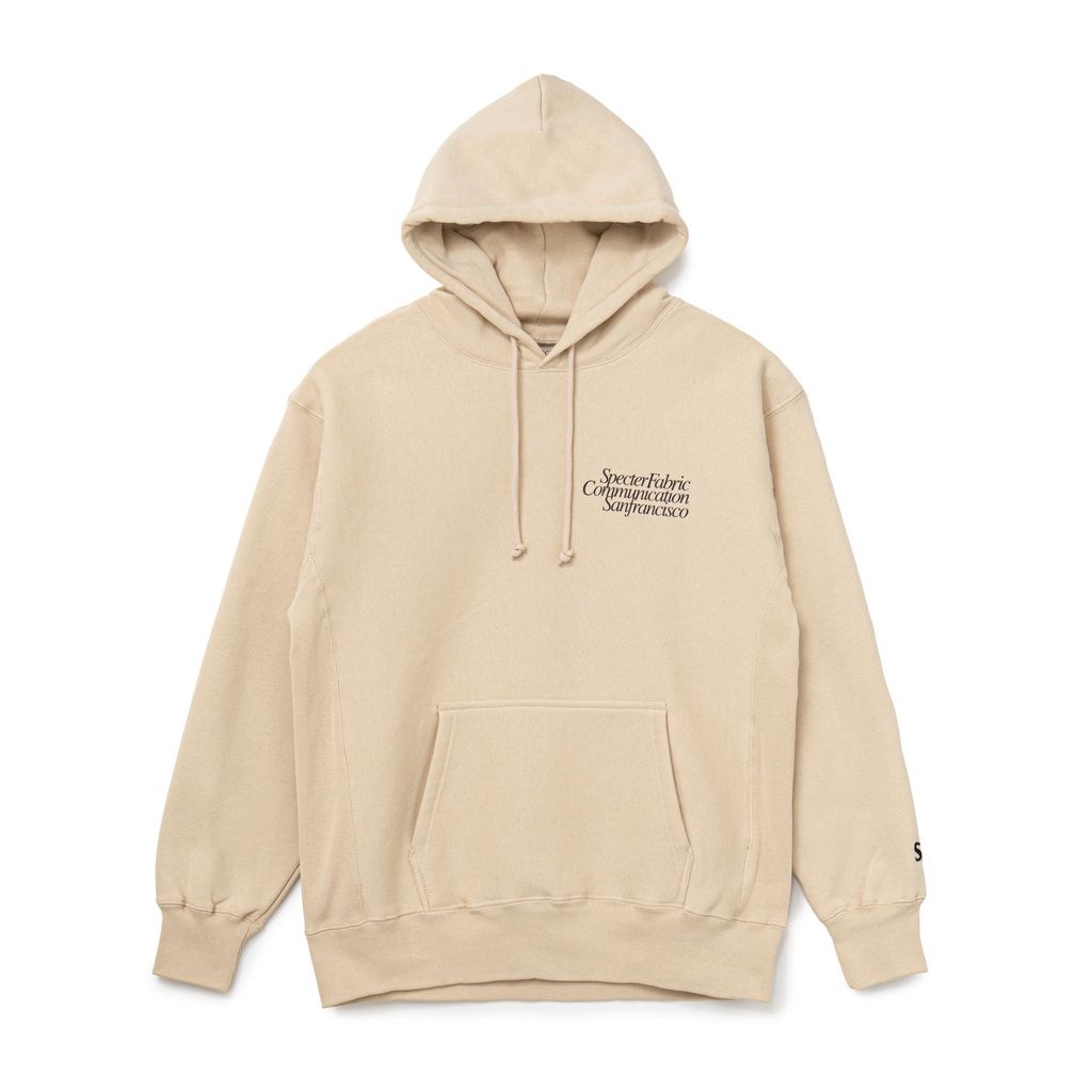 SPECTER FABRIC COMMUNICATION Sanfrancisco HOODIE （Sand）