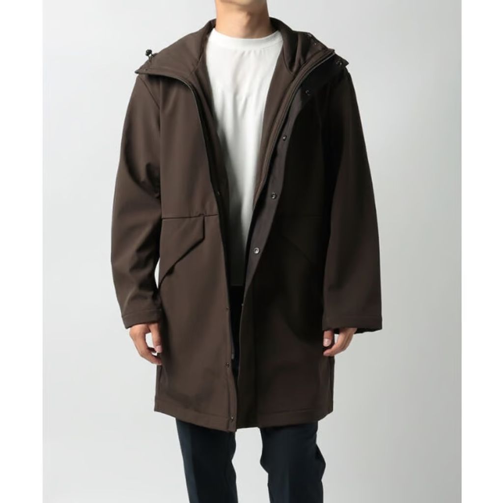 DESCENTE HOODED COAT