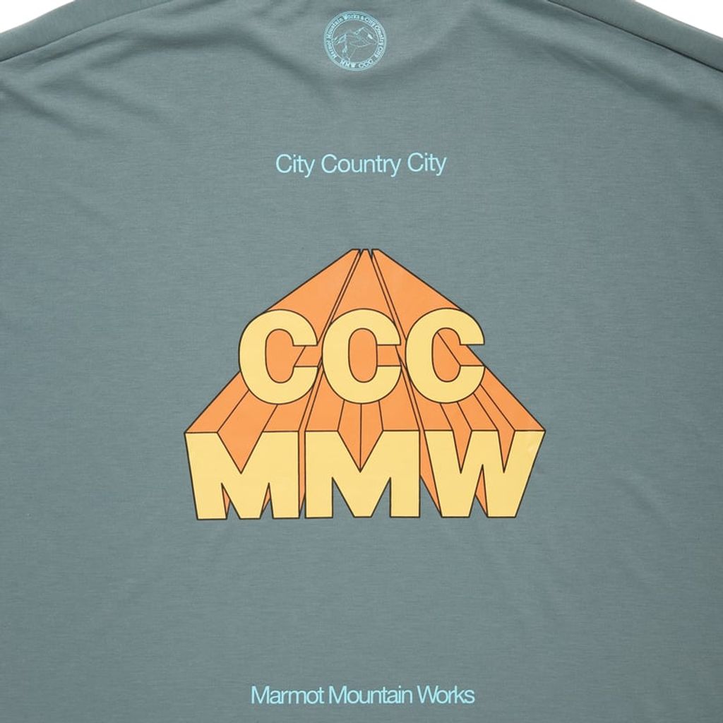CITY COUNTRY CITY x Marmot FEEL UP T-SHIRT_CCCMMW