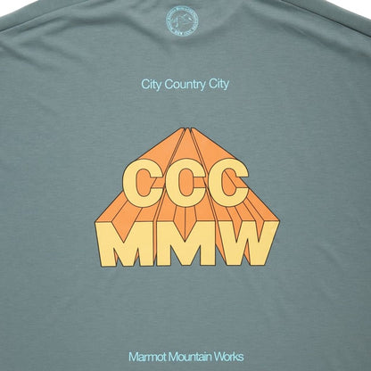 CITY COUNTRY CITY x Marmot FEEL UP T-SHIRT_CCCMMW