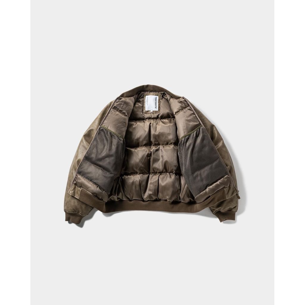 TIGHTBOOTH  ADRENALINE LEATHER DOWN JKT - TIGHTBOOTH x SEEDA