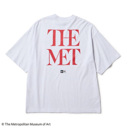 NEW ERA  半袖 オーバーサイズド コットン Tシャツ The Met ホワイト