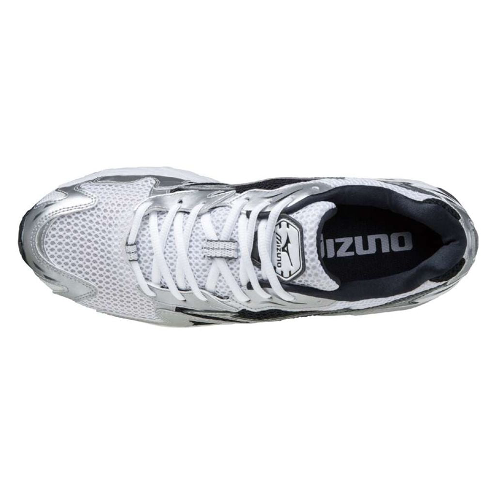 MIZUNO WAVE RIDER 10(ホワイト×ブラック×シルバー)