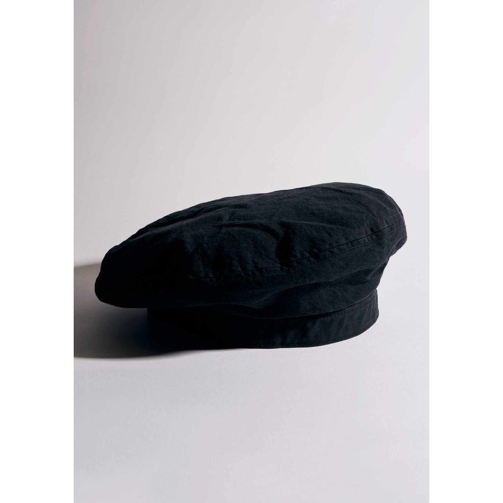MASSES BERET BLACK TWILL