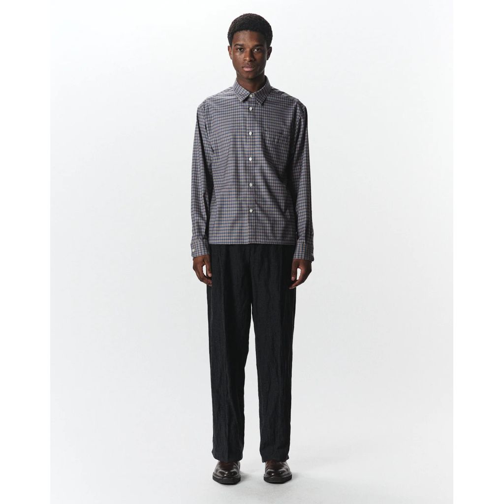 MARKAWARE Super 160s Washable Wool Oxford / Square Shirt