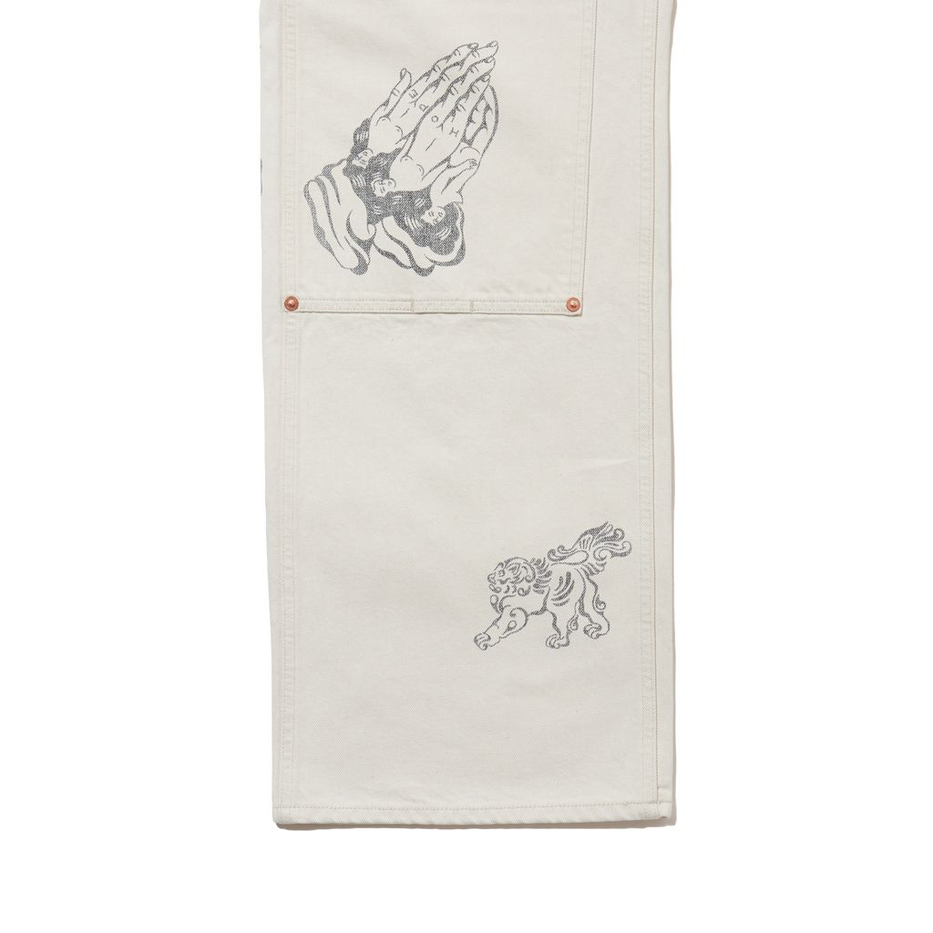 SUGARHILL TATTOO FLASH PRINT MODERN DENIM PAINTER
