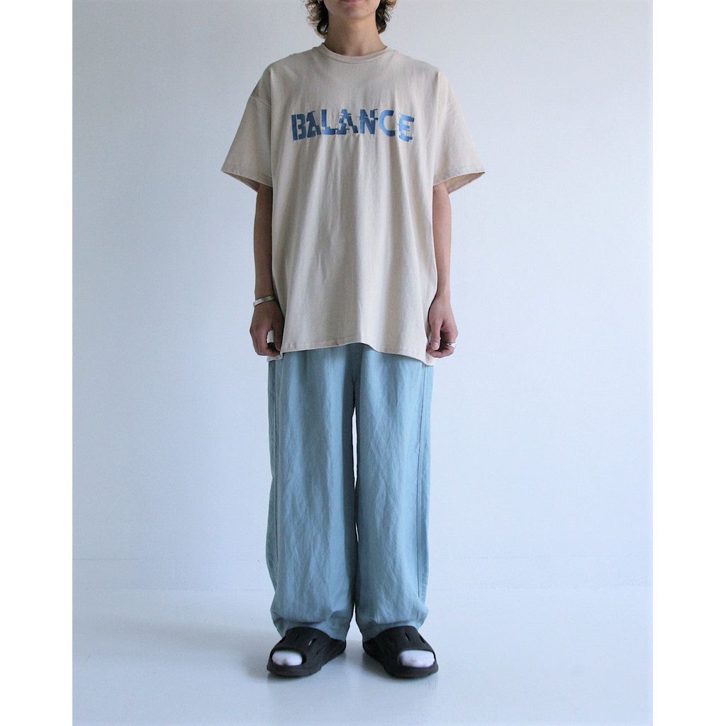 ANACHRONORM  AN302 GLITCH EMBROIDERY S/S T-S