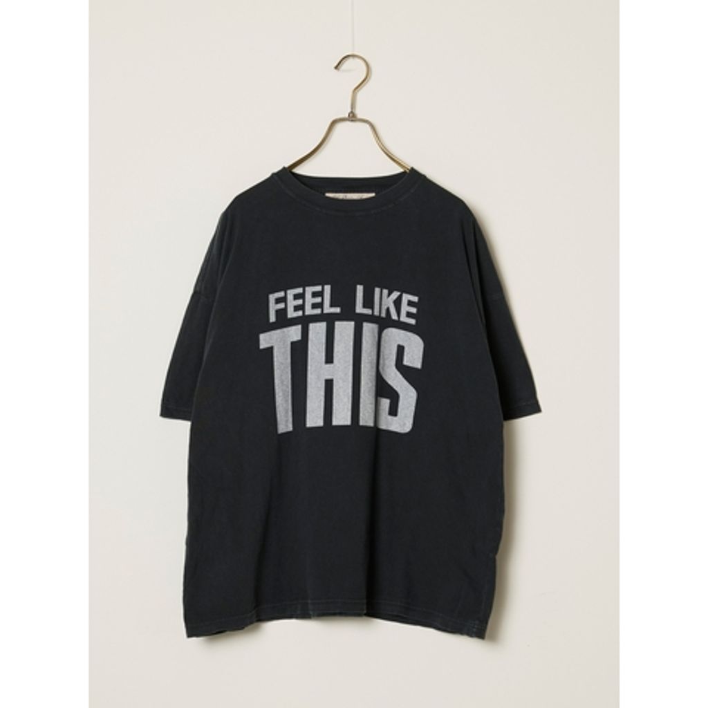 【予約商品】REMI RELIEF 	 RN30389150  HARD SP加工20/-天竺BIGサイズT(FEEL LIKE THIS) 26ss
