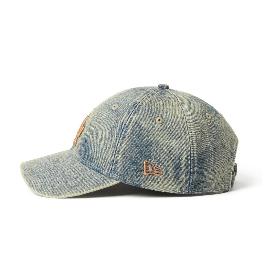 NEW ERA  9TWENTY Over Dye Denim ロサンゼルス・ドジャース ネイビー  15137272