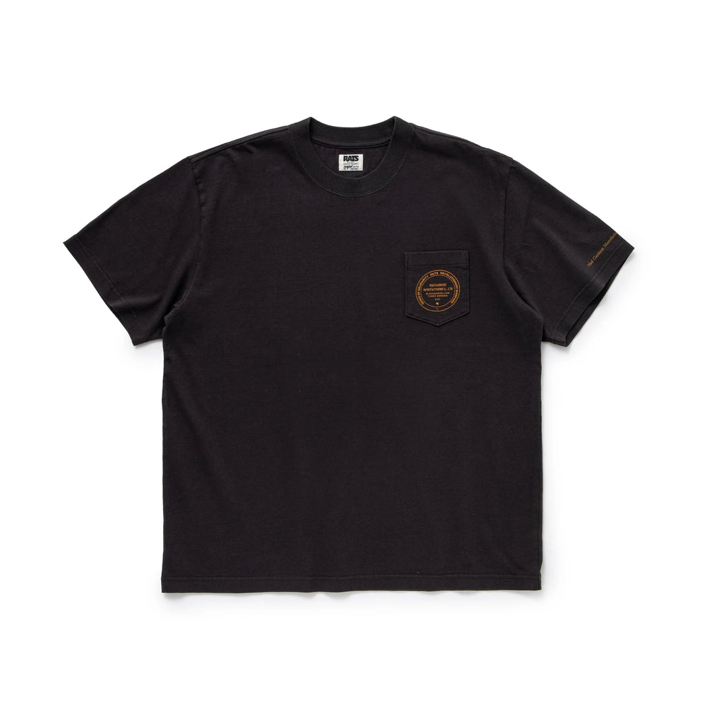 RATS ASH POCKET TEE