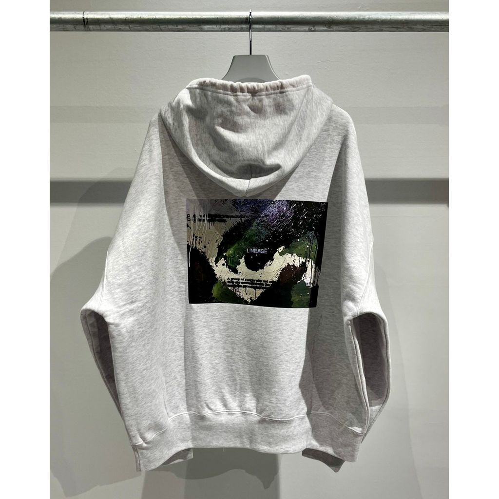 TSUTOMU MORIYA × LINEAGE CORE SP ABSTRACT HOODIE