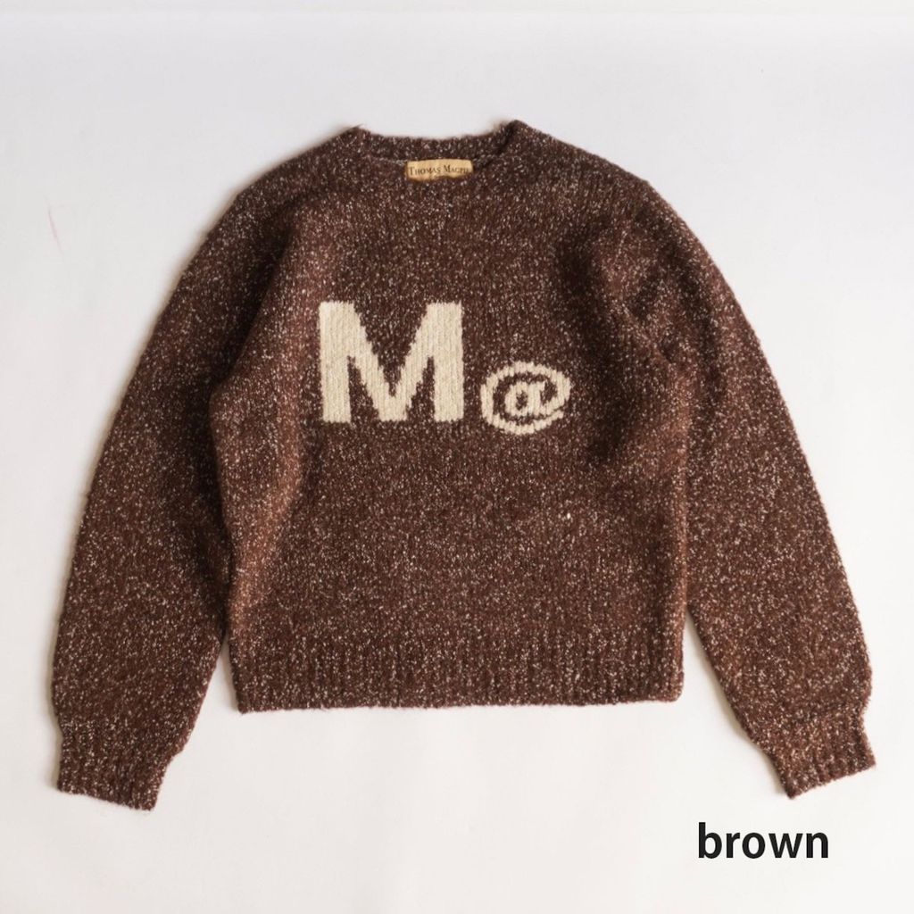 THOMAS MAGPIE knit “M@”