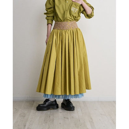 【予約商品】THOMAS MAGPIE  2263602 Memory Taffeta×Lace