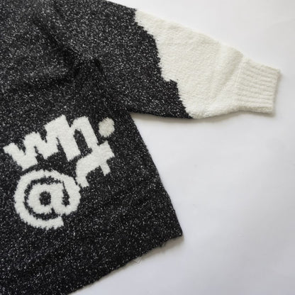 THOMAS MAGPIE  knit “WH@T”