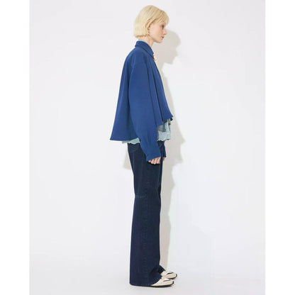 beautiful people triacetate double cloth tailcoat shirt