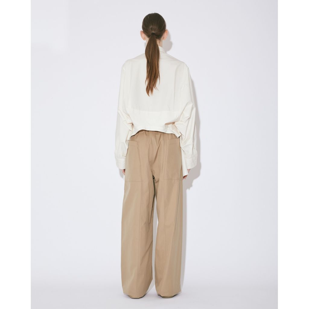 beautiful people  finx weather cloth bow silhouette pants