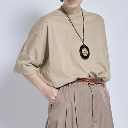 THOMAS MAGPIE Cotton Wide Tops 2262811