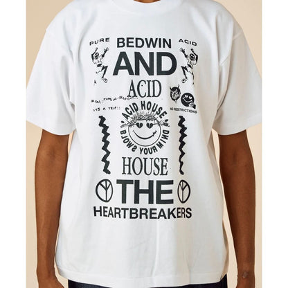 BEDWIN & THE HEARTBREAKERS S/S PRINTED TEE "Acid House"