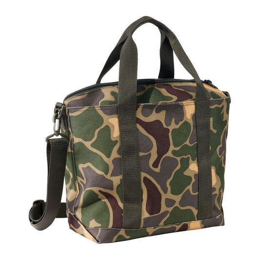 L.L.Bean Zip Hunters Tote Bag With Strap Camo