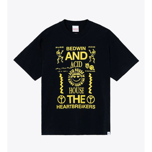 BEDWIN & THE HEARTBREAKERS S/S PRINTED TEE "Acid House"
