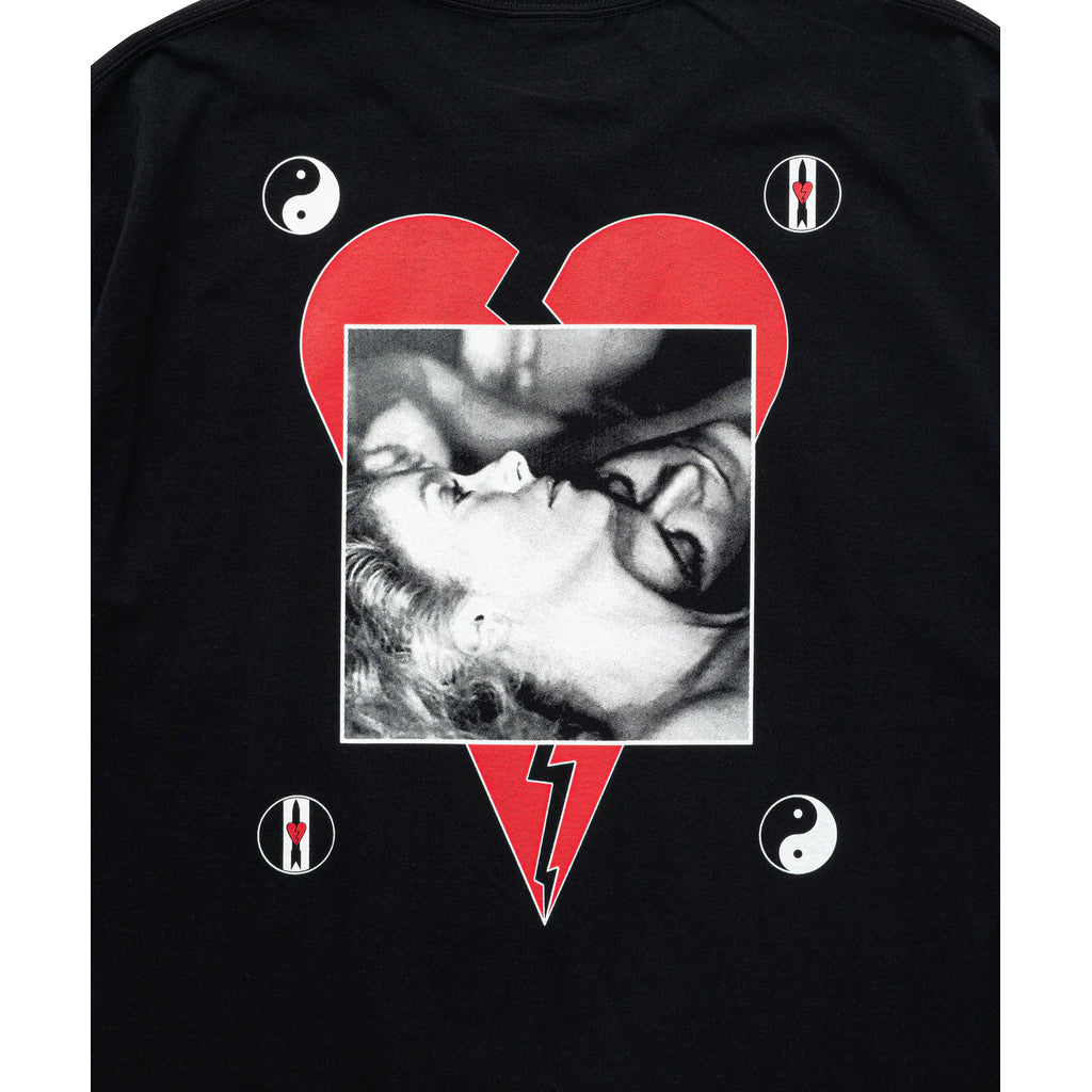 BEDWIN & THE HEARTBREAKERS S/S PRINTED TEE "ASH"