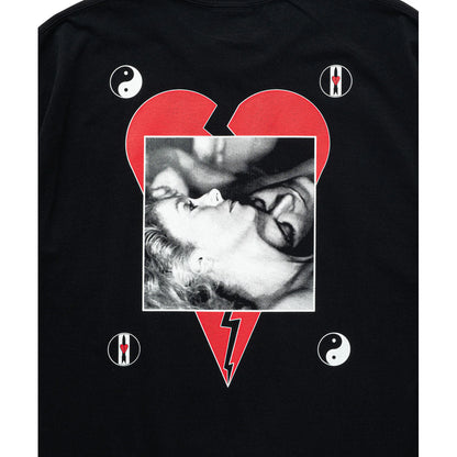 BEDWIN & THE HEARTBREAKERS S/S PRINTED TEE "ASH"