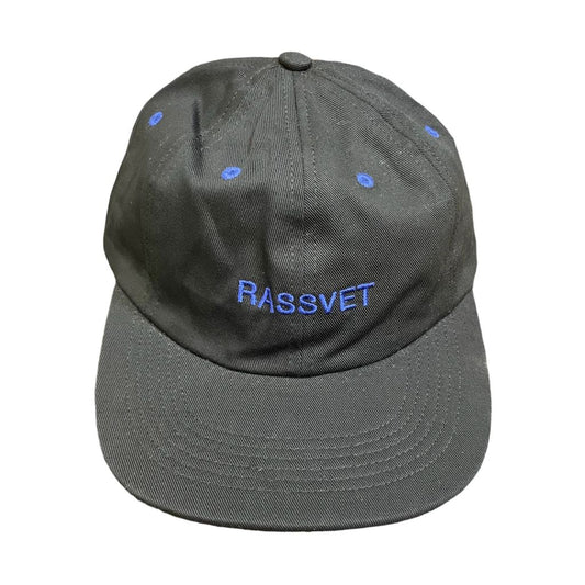 RASSVET/PACCBET  MEN 6-PANEL RASSVET LOGO CAP WOVEN