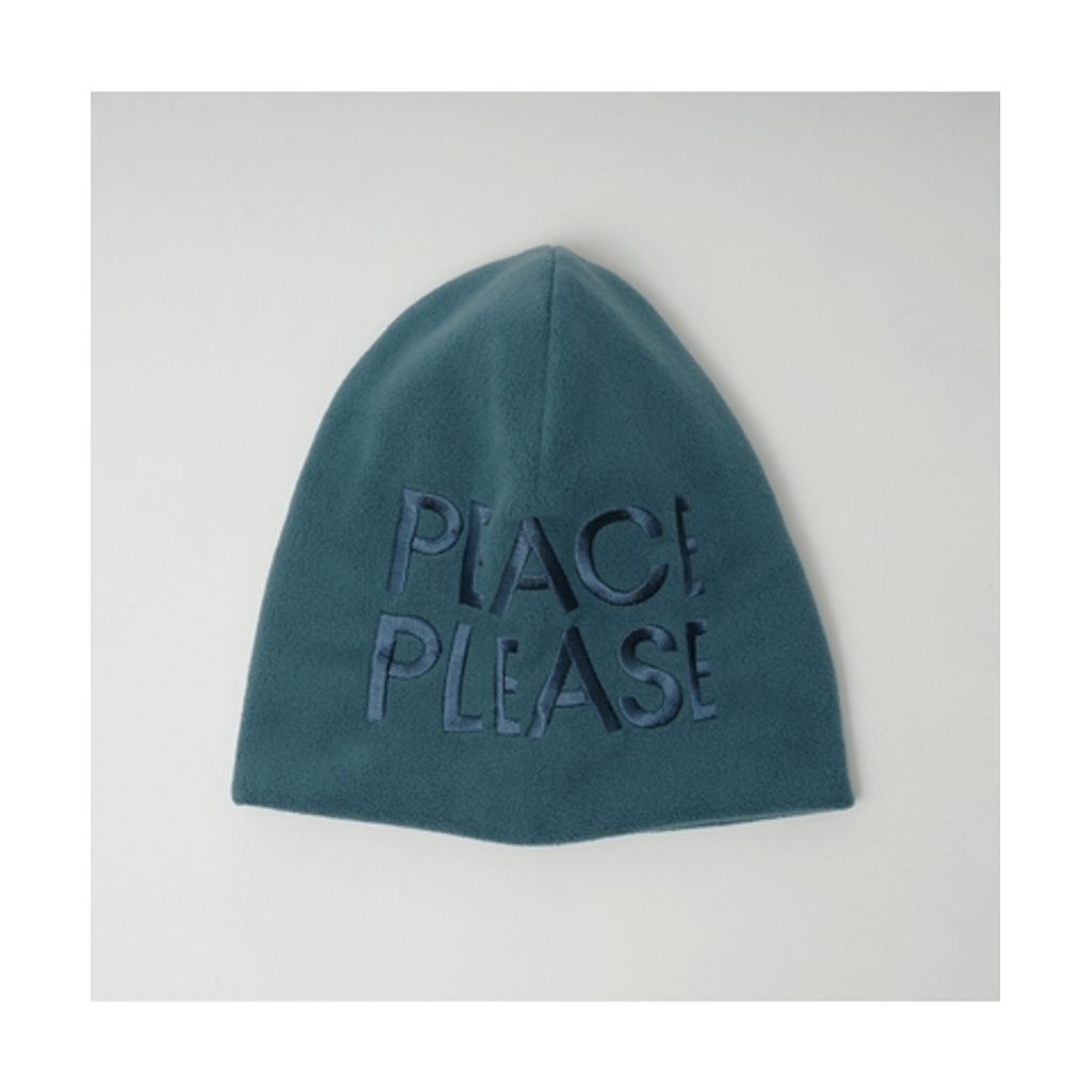 GARBAGE FLEECE BEANIE（PEACE PLEASE）