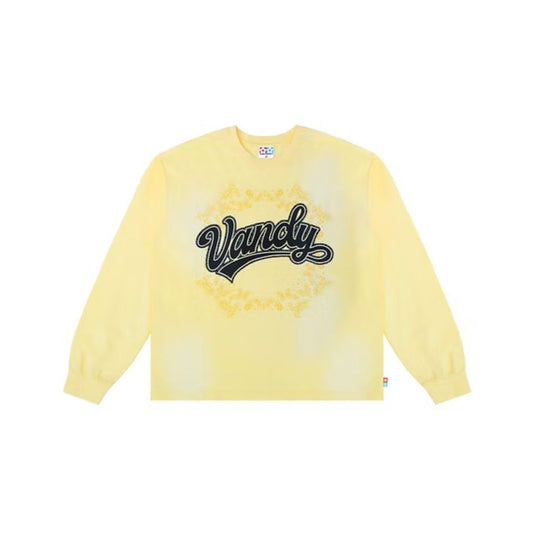 VANDY THE PINK Script Paisley L/S