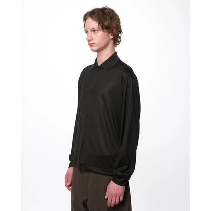 marka  Super 100s Washable Wool Jersey / Shirt Cardigan