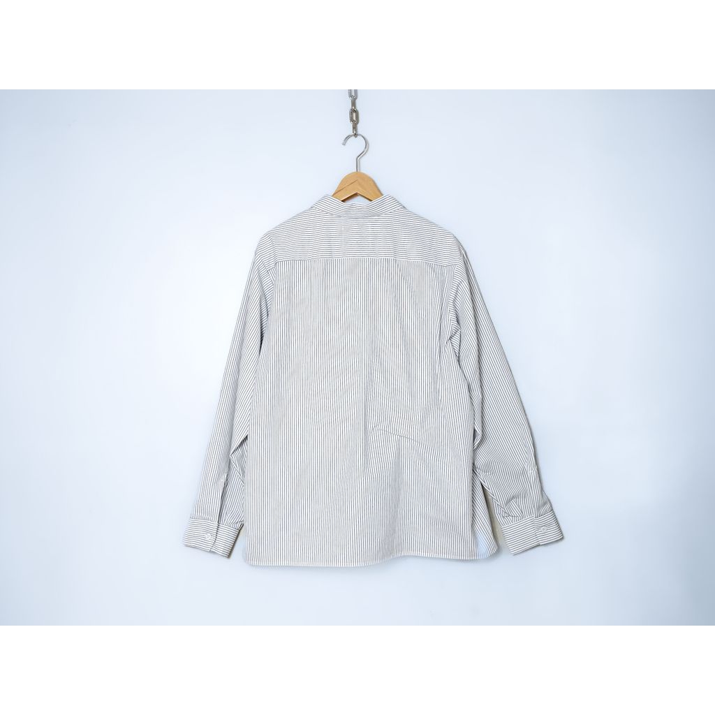 ANDFAMILYS STRIPE WORK SHIRTS