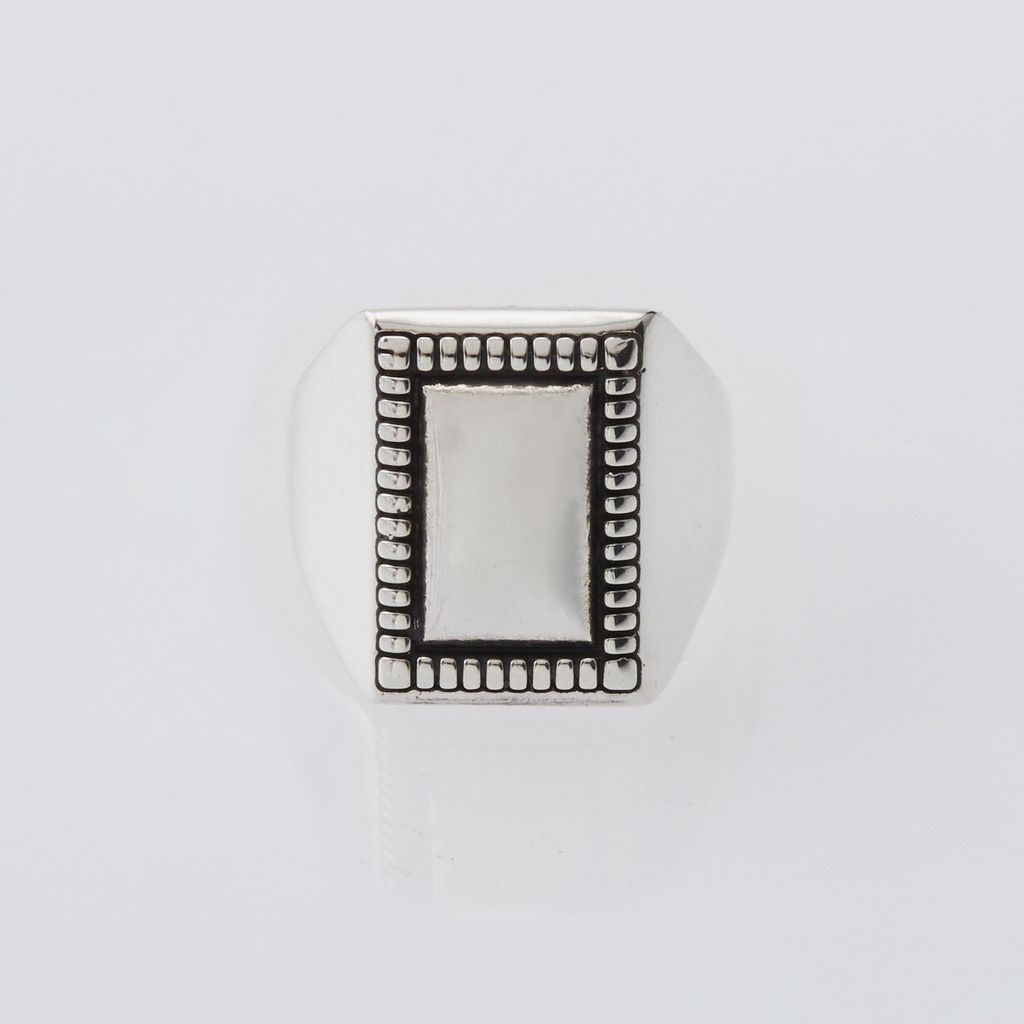 XOLO JEWELRY Square Mirror Ring