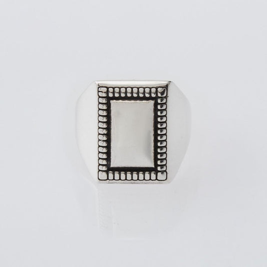 XOLO JEWELRY Square Mirror Ring