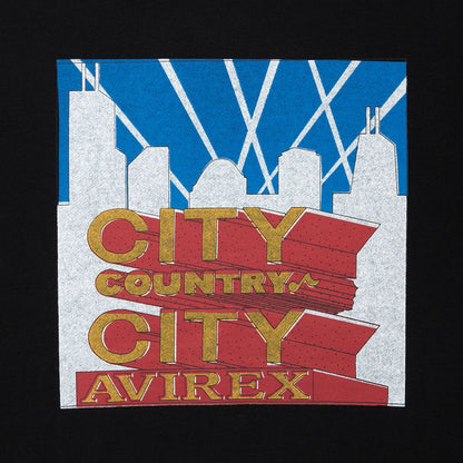 CITY COUNTRY CITY x AVIREX_SWEATSHIRT