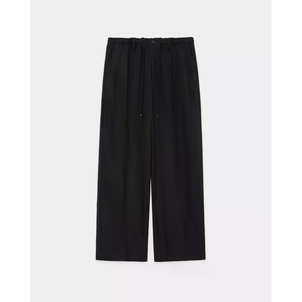 MARKAWARE Organic Cotton Survival Cloth Double Pleated Easy Trousers