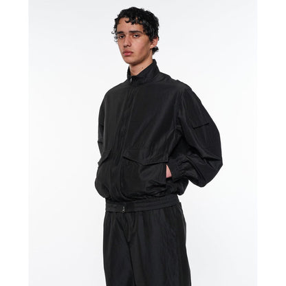 marka Wool Silk High Count Typewriter Flight Jacket