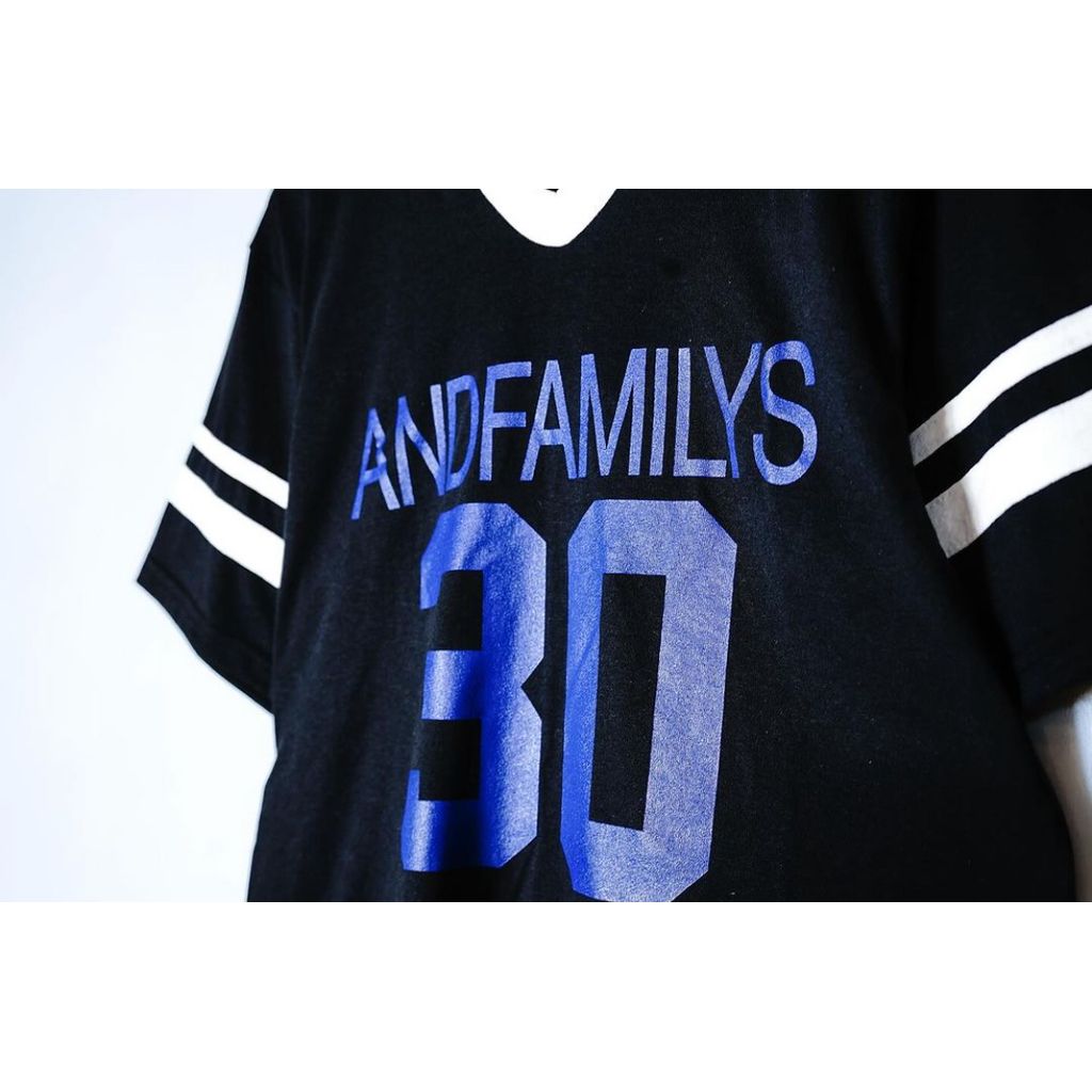 ANDFAMILYS Sleeve Stripe Tee -No.30