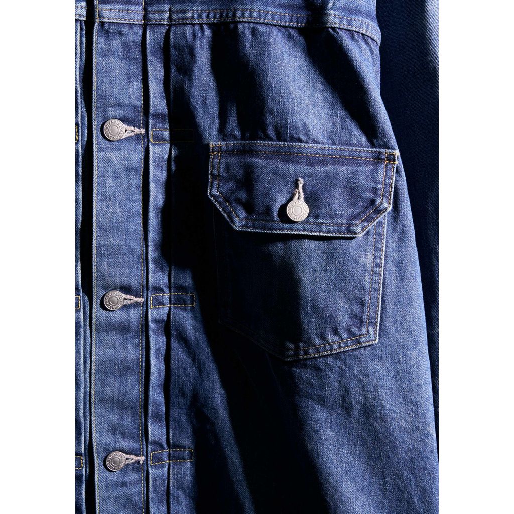 MASSES DENIM JKT A H.WASH